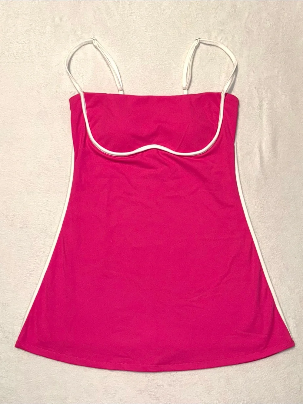 NWT Impressions Boutique Pink ALO Streamline Style Athletic Dress size Small